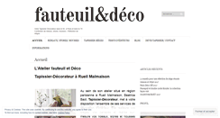 Desktop Screenshot of fauteuiletdeco.com