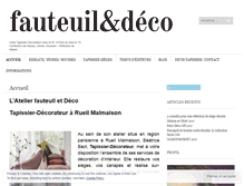 Tablet Screenshot of fauteuiletdeco.com